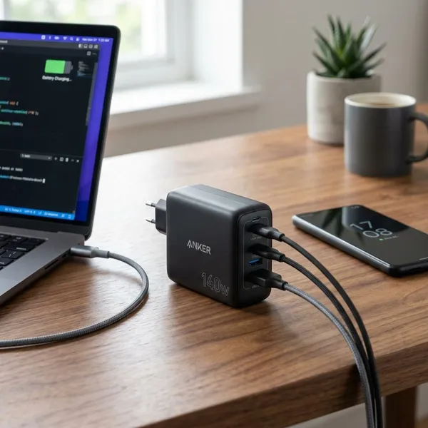 anker 140w usb c ladegerät