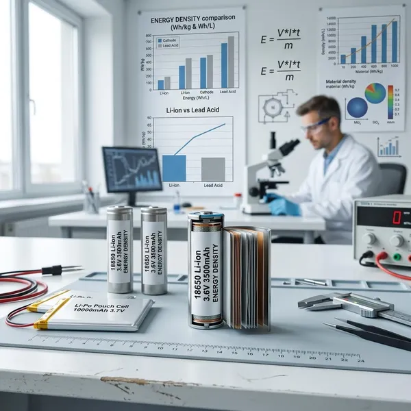 energiedichte lithium ionen akku