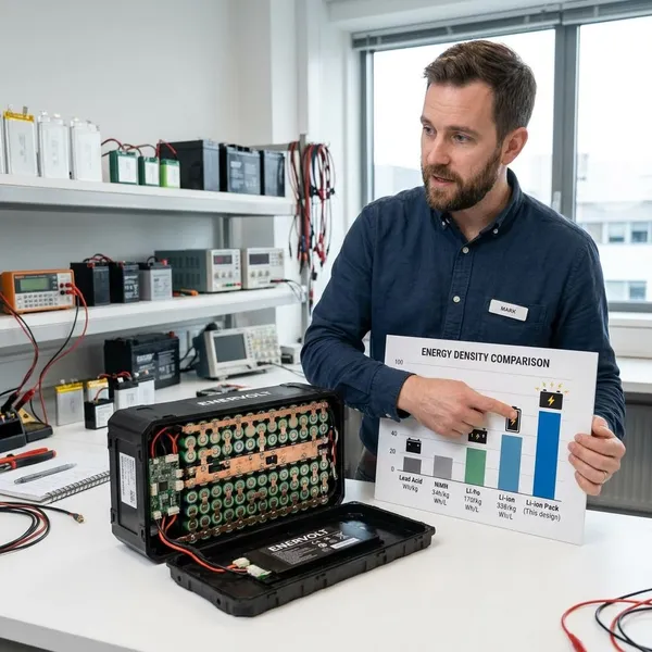 Was bedeutet Energiedichte bei Akkus