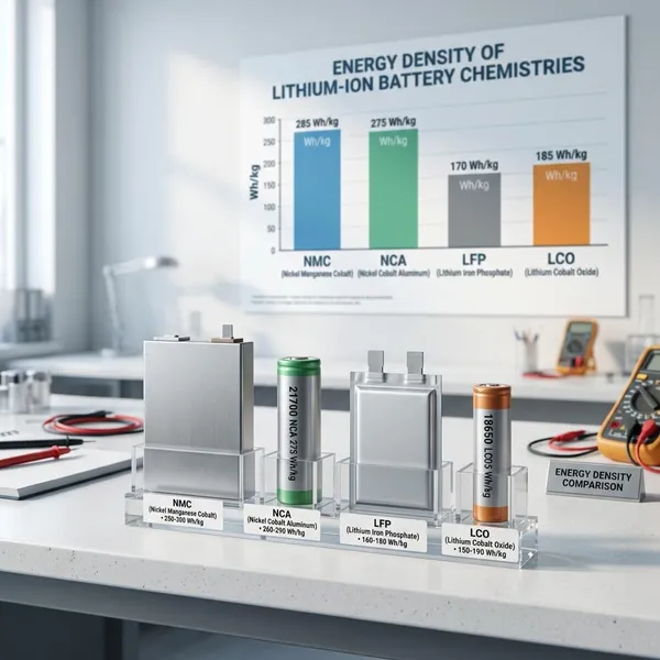 Warum die Energiedichte bei Lithium-Ionen-Akkus wichtig ist