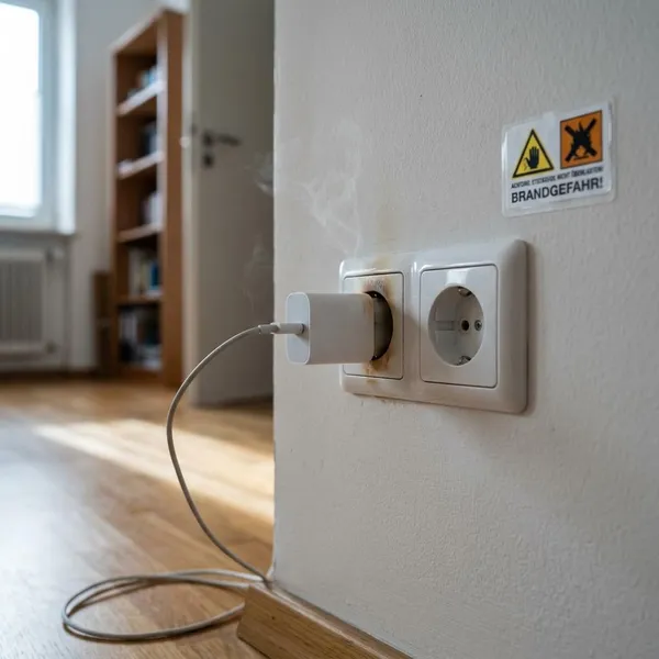 ladegerät in steckdose lassen