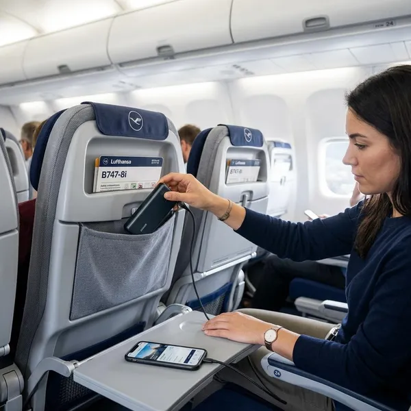 Welche Powerbank bei Lufthansa erlaubt ist