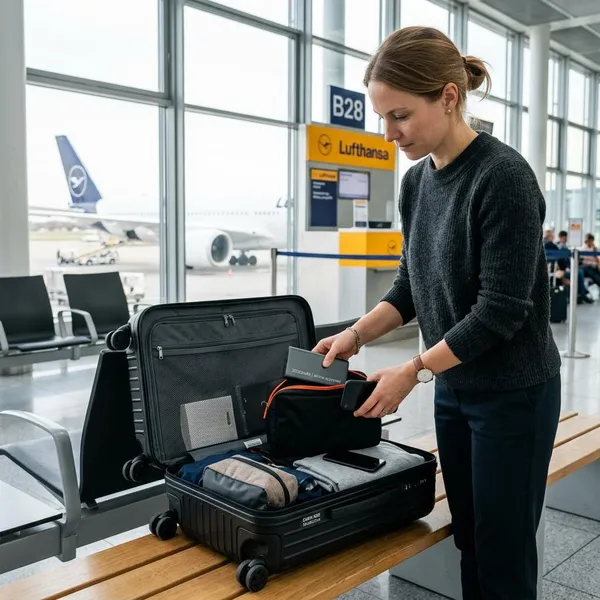 So bereiten Sie Ihre Powerbank für den Flug vor