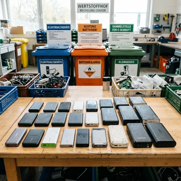 powerbank entsorgen