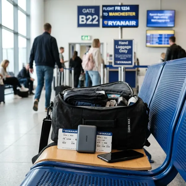 ryanair powerbank im handgepäck
