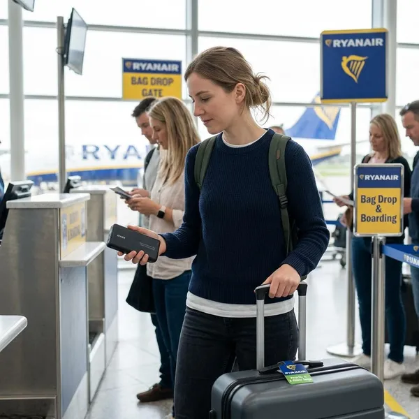 Die wichtigsten Ryanair Regeln zur Powerbank