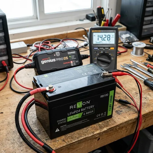 Wann ein Lithium-Ionen-Akku voll oder leer ist