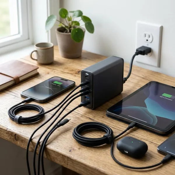 usb ladegerät stiftung warentest
